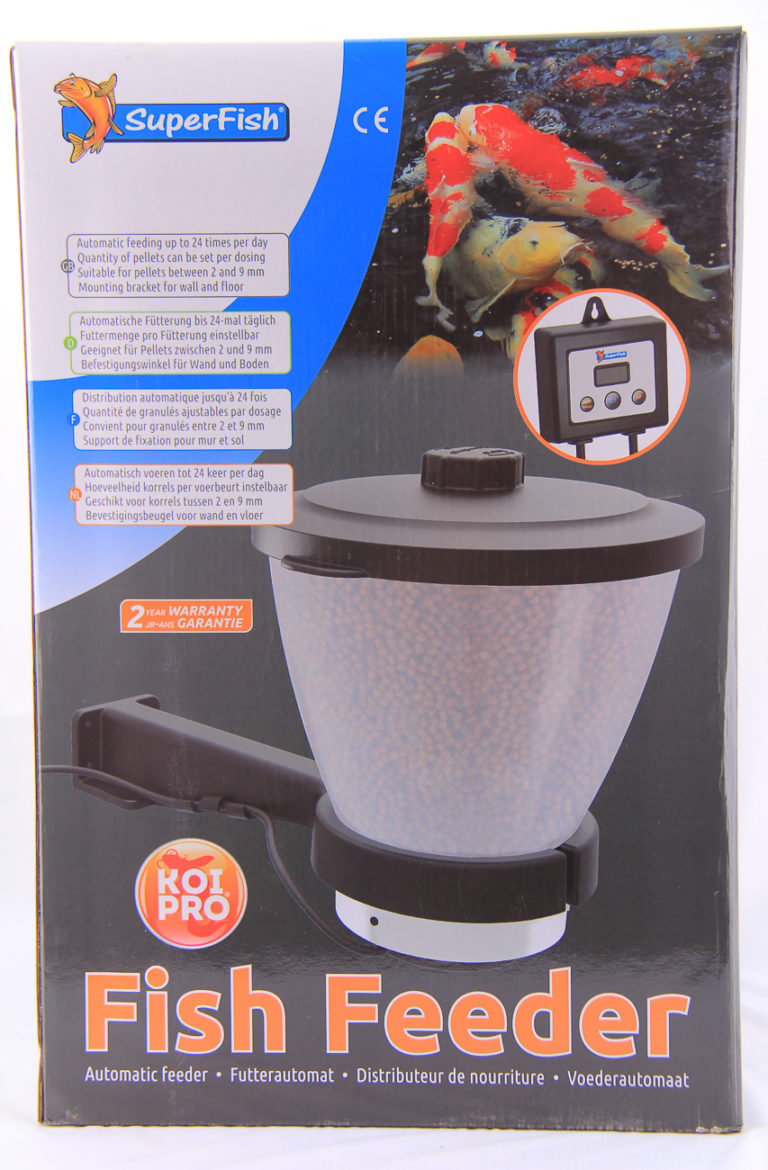 Comment Pirater Un Distributeur De Nourriture Fish feeder koi pro Distributeur – Aquakoi