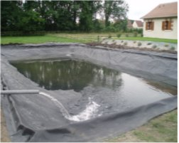 pose de bâche epdm 