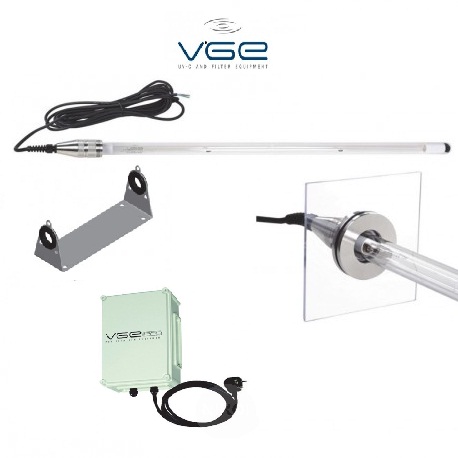 Uvc immergé VGE pro inox + ballast