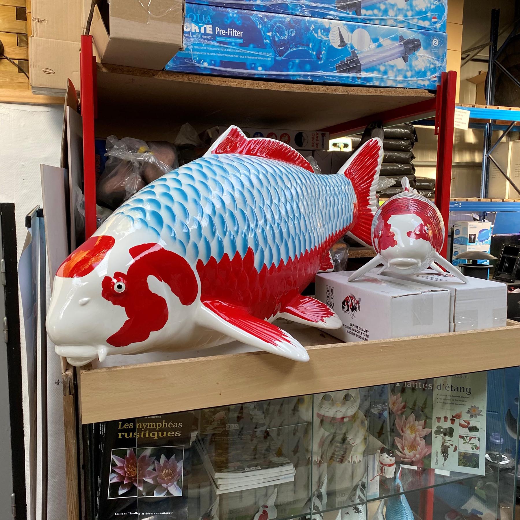 Statue Carpe Koi 100cm – Aquakoi