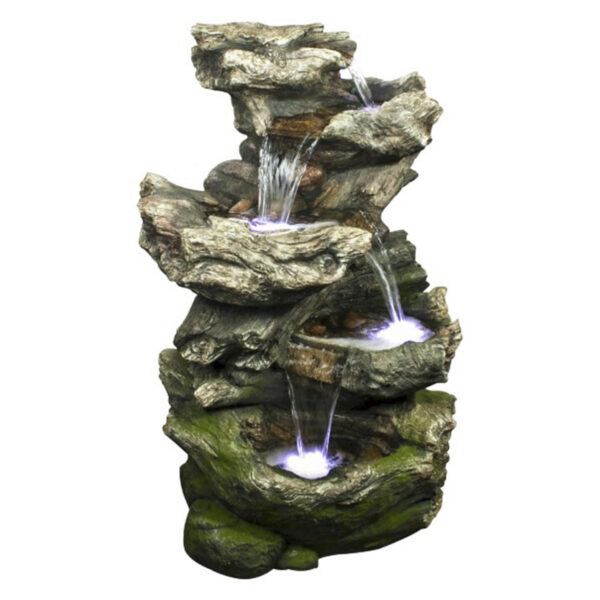 Cascade en résine 2,4 m - cascade décoartion pour bassin - Aquakoi