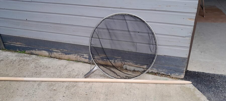 Épuisette diamètre 80cm longueur 2m50 ou 3m