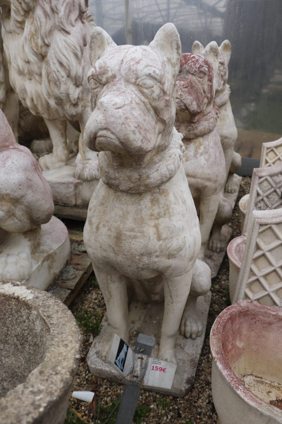 Statue Chien: Décoration extérieur