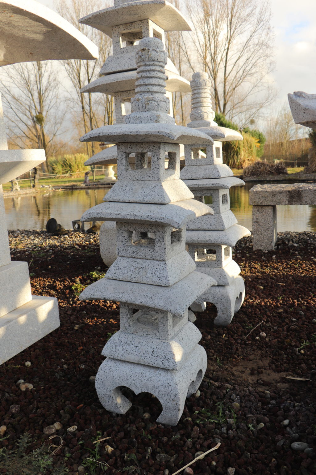 Lanterne granite KYOTO 105cm