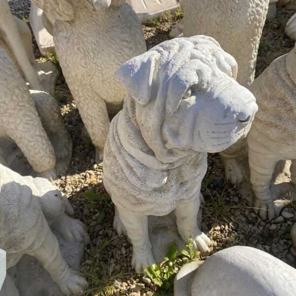 Statue Chien: Décoration extérieur