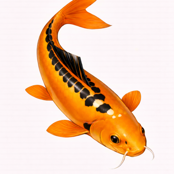 carpe koi japonaise illustration Mizuho Ogon