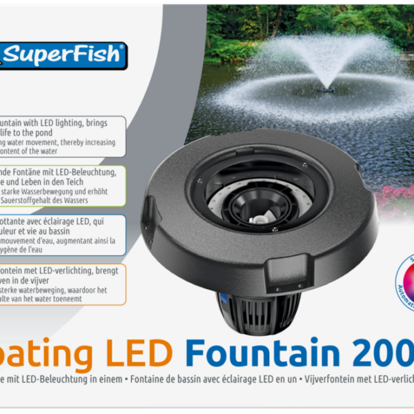 fontaine led flottante 20000