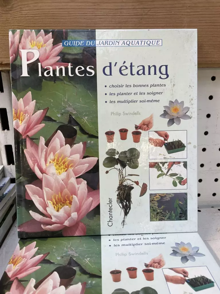 livre plantes d'étang