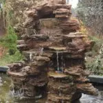 cascade en pierre