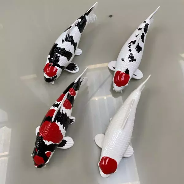 Statue Carpe Koi 50cm